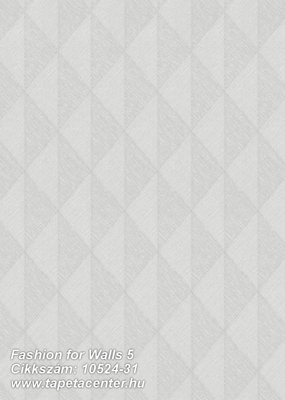 Geometriai mintás,szürke,lemosható,vlies tapéta 